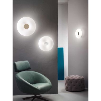 Ondaluce - Stropna svjetiljka DODI 3xE27/15W/230V promjer 42 cm bijela