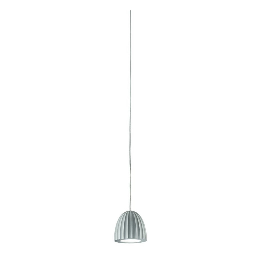 Ondaluce - Viseća svjetiljka na lanku CONCRETE 1xGU10/7,5W/230V pr. 10,5 cm beton/siva
