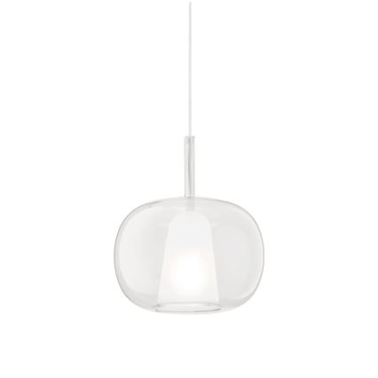 Ondaluce - Viseći luster na sajli THELMA 1xE27/15W/230V Ø 25 cm zlatna/prozirna