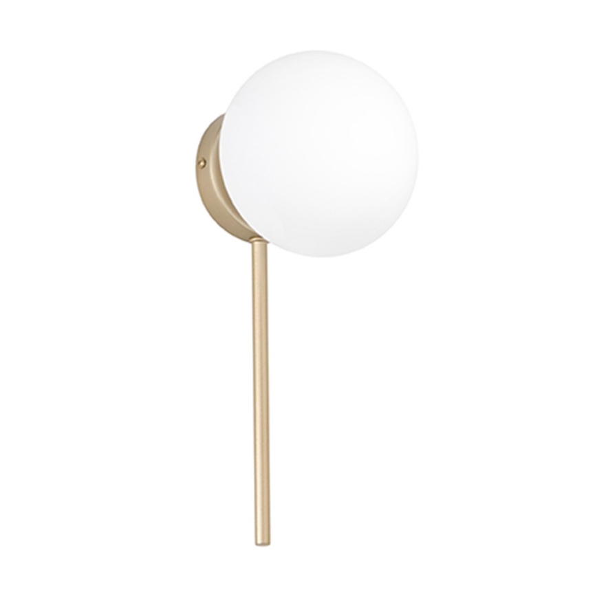 Ondaluce - Zidna svjetiljka JEWEL 1xE14/10W/230V zlatna/bijela