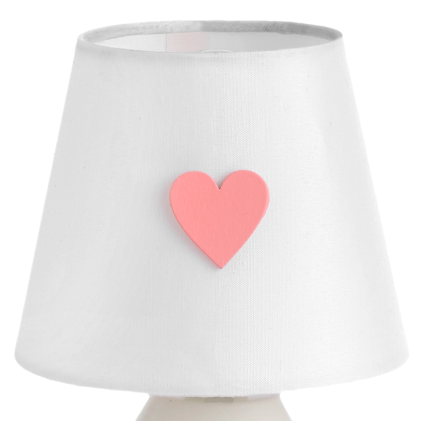 ONLI - Dječja lampica TITTA 1xE14/6W/230V 20 cm bijela