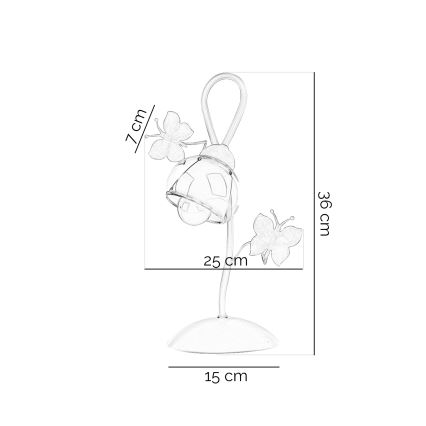 ONLI - Dječja stolna lampa BUTTERFLY 1xE14/6W/230V