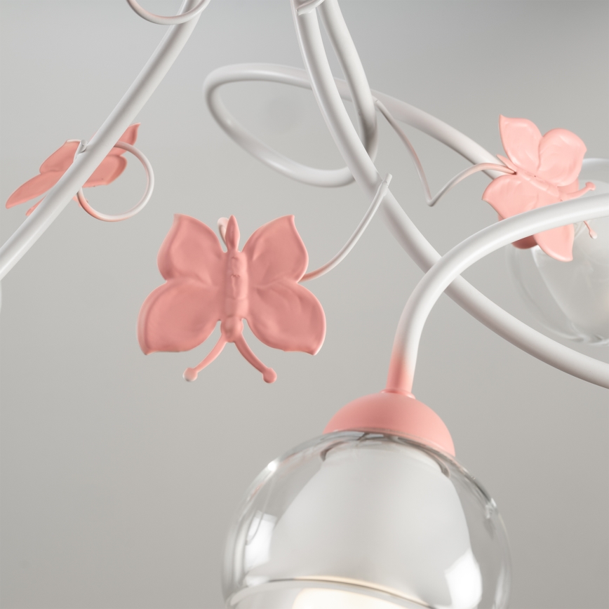 ONLI - Dječji luster BUTTERFLY 3xE14/6W/230V