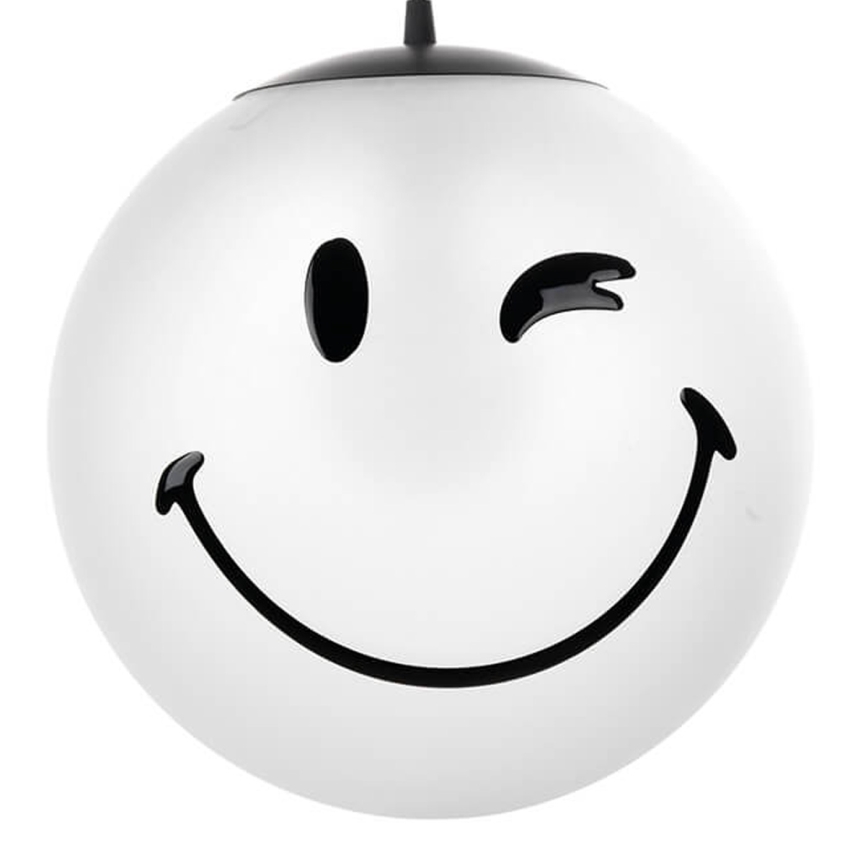 ONLI - Dječji luster na sajli SMILEY 1xE27/15W/230V bijela