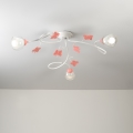 ONLI - Dječji nadgradni luster BUTTERFLY 3xE14/6W/230V