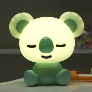 ONLI - LED dječja noćna lampica s prigušivanjem PUPPIES LED/3W/230V 20 cm koala/zelena