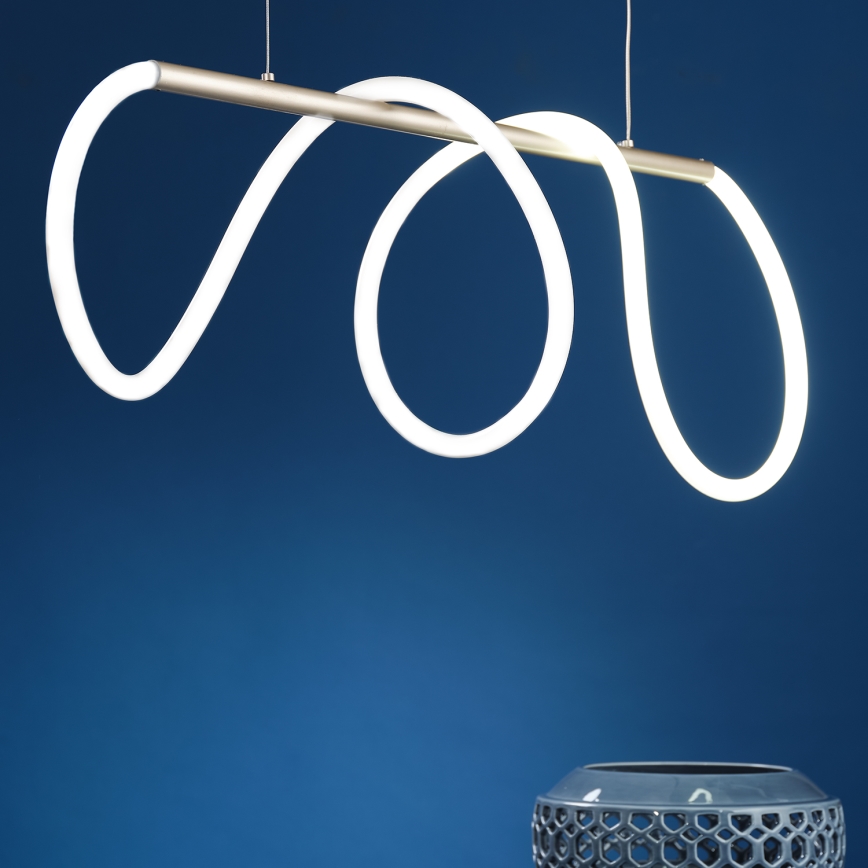 ONLI - LED Luster na sajli AMANDA LED/40W/230V 4500K mat krom