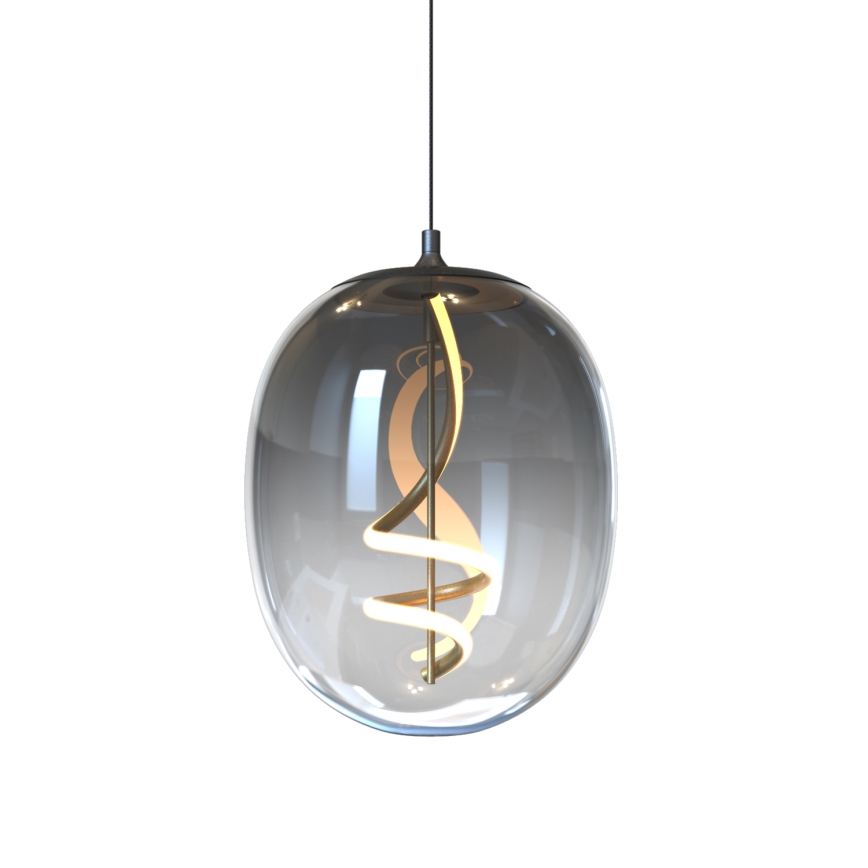 ONLI - LED Luster na sajli LILLY LED/12W/230V 4000K crna
