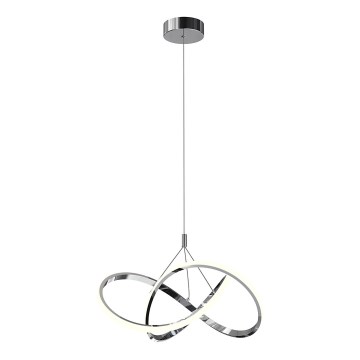 ONLI - LED Luster na sajli LOOP LED/40W/230V 4000K sjajni krom
