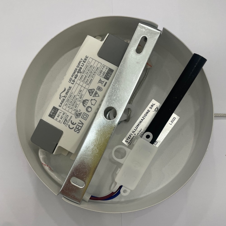 ONLI - LED Luster na sajli LOOP LED/40W/230V 4000K sjajni krom