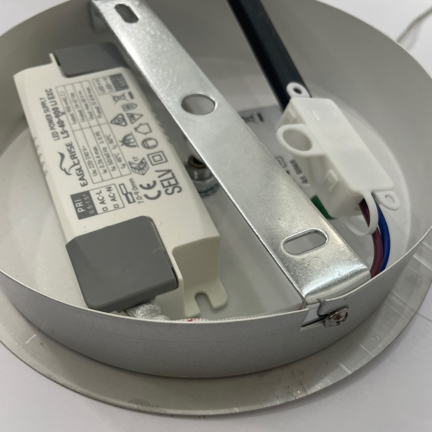 ONLI - LED Luster na sajli LOOP LED/40W/230V 4000K sjajni krom