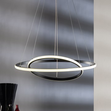 ONLI - LED luster na sajli NOELIA LED/30W/230V crna
