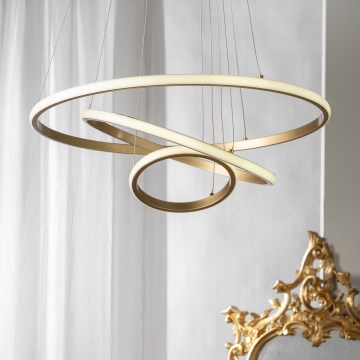 ONLI - LED luster na sajli NOELIA LED/40W/230V zlatna