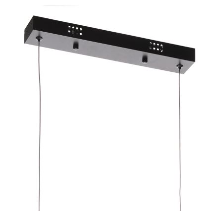 ONLI - LED Luster na sajli ONDA LED/30W/230V 4000K crna