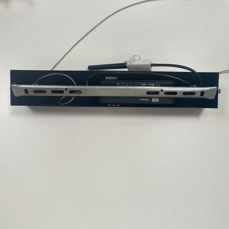 ONLI - LED Luster na sajli ONDA LED/30W/230V 4000K crna