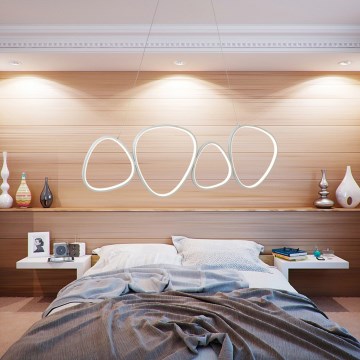 ONLI - LED Luster na sajli ROMEO LED/48W/230V 4000K bijela