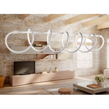 ONLI - LED Luster na sajli SPIRALE LED/72W/230V 3000K bijela