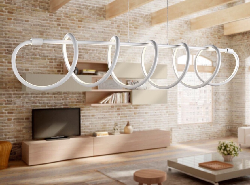 ONLI - LED Luster na sajli SPIRALE LED/72W/230V 3000K bijela