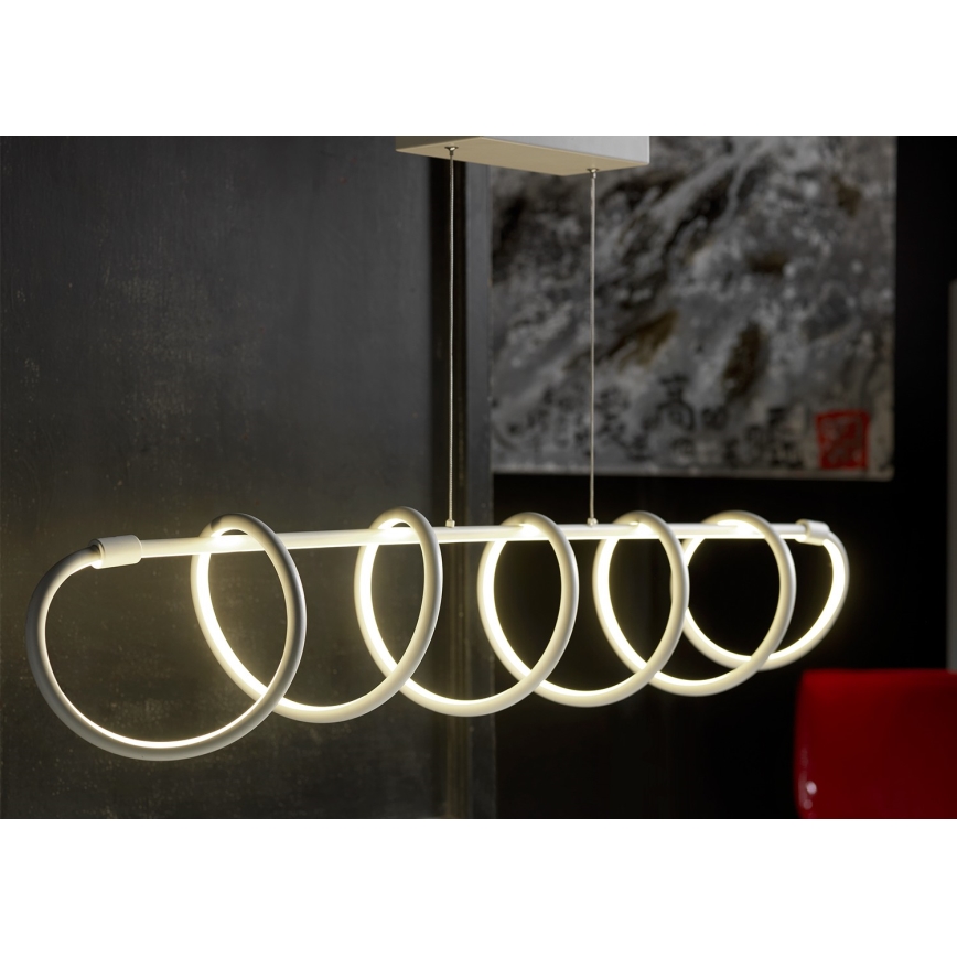 ONLI - LED Luster na sajli SPIRALE LED/72W/230V 3000K bijela