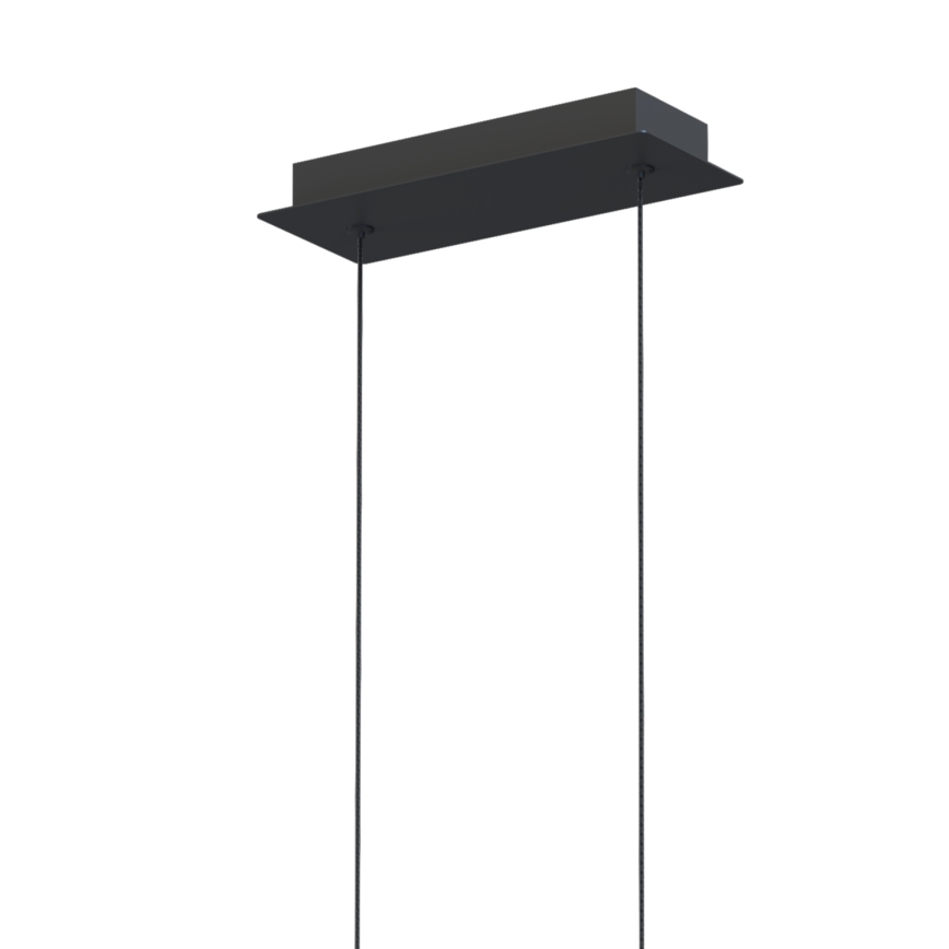 ONLI - LED Luster na sajli TWIST LED/30W/230V 4000K crna