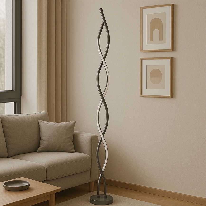 ONLI - LED Podna lampa DNA LED/24W/230V 4000K srebrna