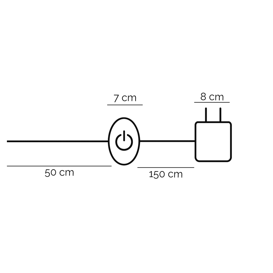 ONLI - LED Podna lampa TWIST LED/24W/230V 4000K crna