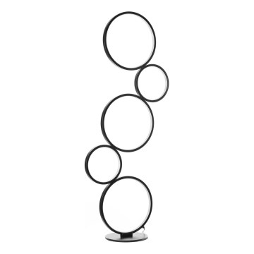 ONLI - LED podna svjetiljka RINGS LED/58W/230V 4000K crna