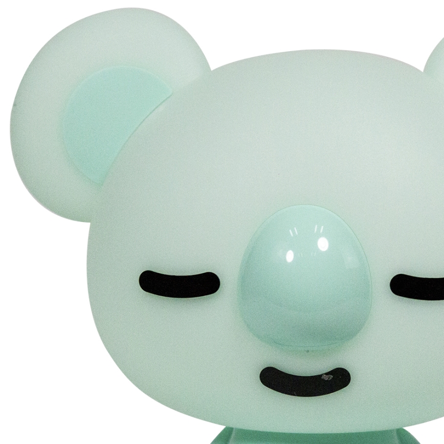 ONLI - LED dječja noćna lampica s prigušivanjem PUPPIES LED/3W/230V 20 cm koala/zelena