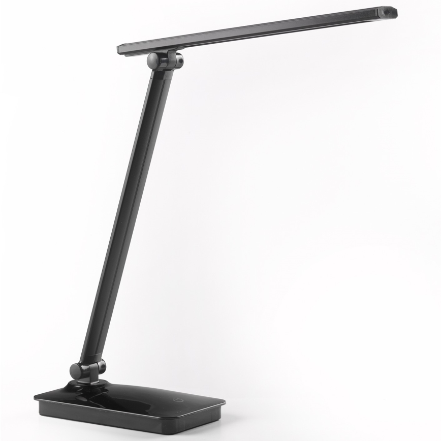 ONLI - LED Prigušiva stolna lampa s USB portom DESKI LED/7W/230V 4000K crna