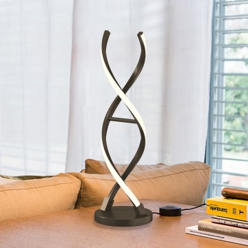 ONLI - LED Stolna lampa DNA LED/12W/230V 4000K 48,5 cm srebrna