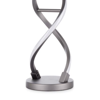 ONLI - LED Stolna lampa DNA LED/12W/230V 4000K 48,5 cm srebrna