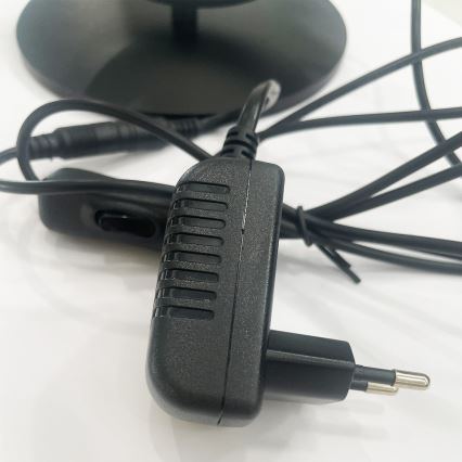 ONLI - LED Stolna lampa RINGS LED/17W/230V 4000K 37 cm crna