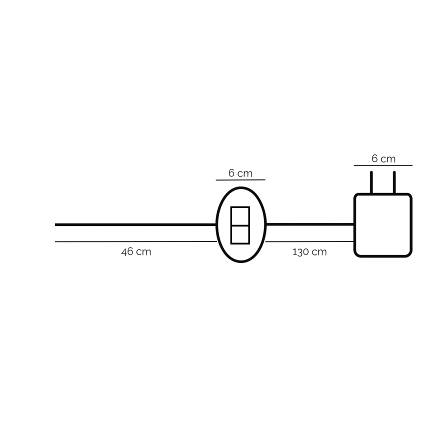 ONLI - LED Stolna lampa RINGS LED/17W/230V 4000K 37 cm crna