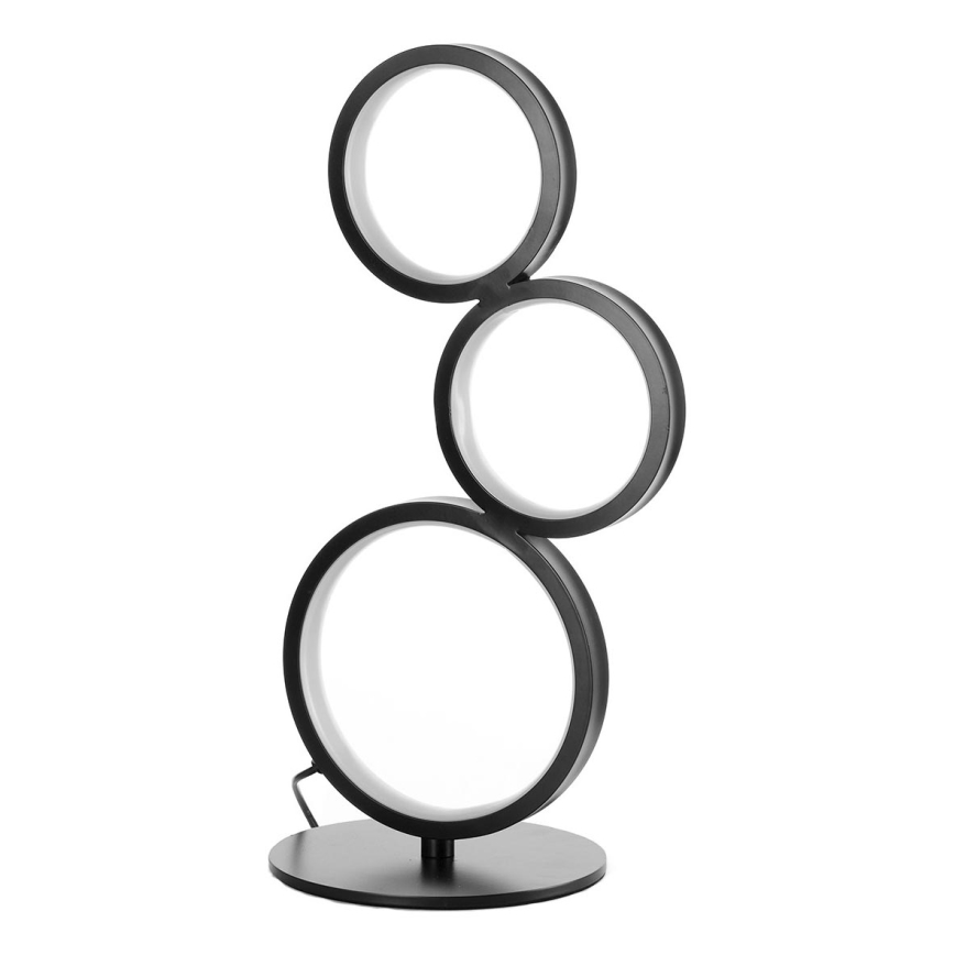 ONLI - LED Stolna lampa RINGS LED/17W/230V 4000K crna