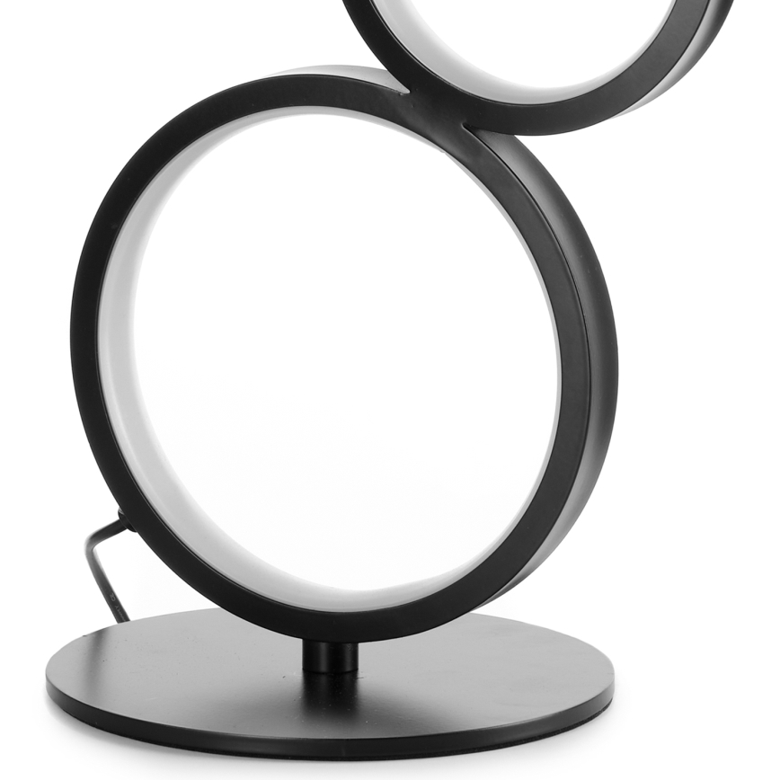 ONLI - LED Stolna lampa RINGS LED/17W/230V 4000K crna