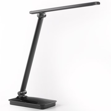 ONLI - LED stolna lampa s prigušivanjem i USB priključkom DESKI LED/7W/230V 4000K crna