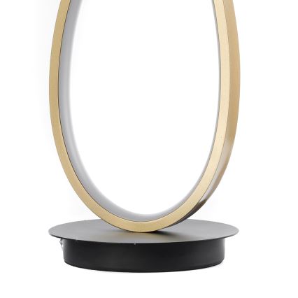 ONLI - LED Stolna lampa SIGN LED/12W/230V 4000K 43 cm zlatna