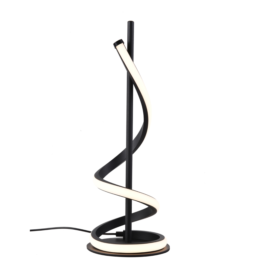 ONLI - LED Stolna lampa TWIST LED/12W/230V 4000K 40 cm crna