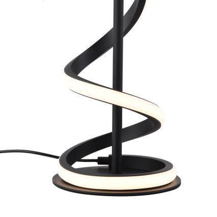 ONLI - LED Stolna lampa TWIST LED/12W/230V 4000K 40 cm crna