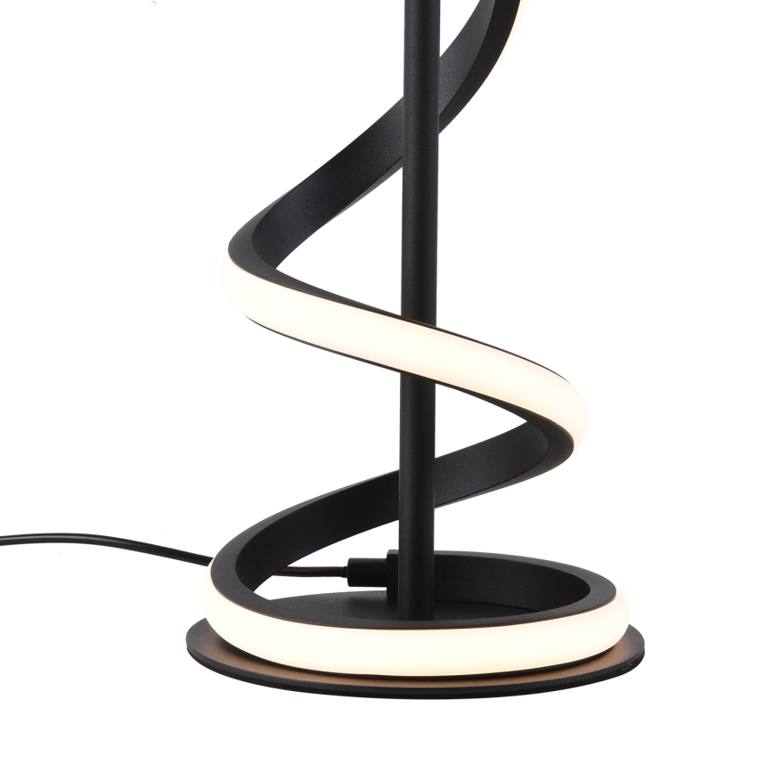 ONLI - LED Stolna lampa TWIST LED/12W/230V 4000K 40 cm crna