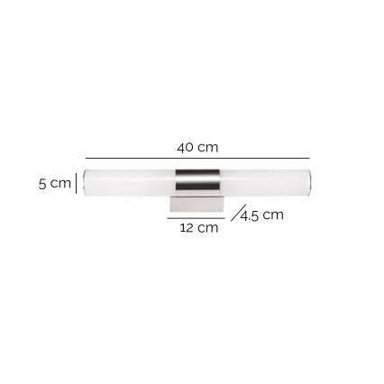 ONLI - LED Svjetiljka za slike OBUT LED/8W/230V 4000K mat krom