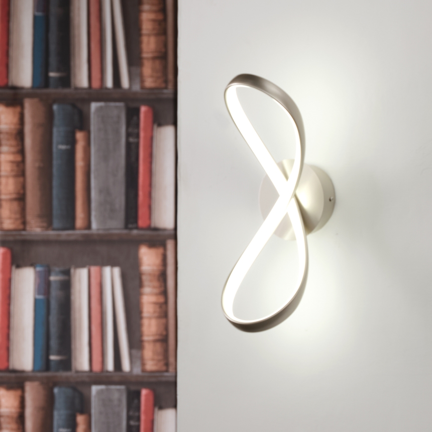 ONLI - LED Zidna svjetiljka INFINITY LED/15W/230V 4500K mat krom