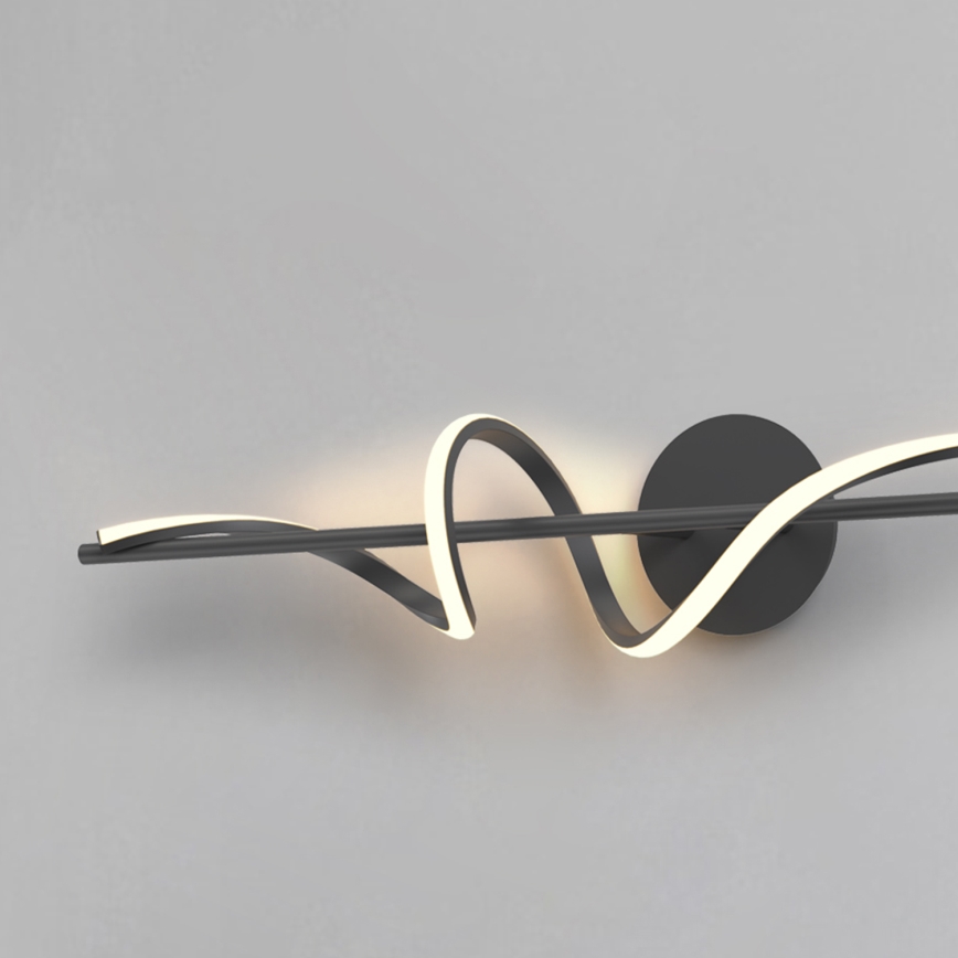 ONLI - LED Zidna svjetiljka TWIST LED/25W/230V 4000K crna