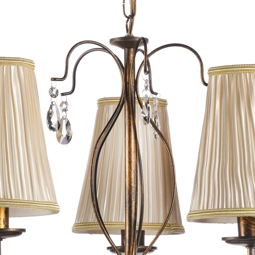 ONLI - Luster na lancu DELIA 5xE14/6W/230V