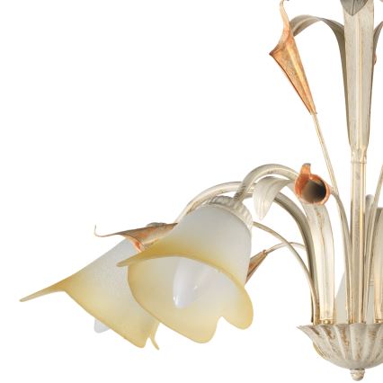 ONLI - Luster na lancu LUCREZIA 5xE14/6W/230V krem