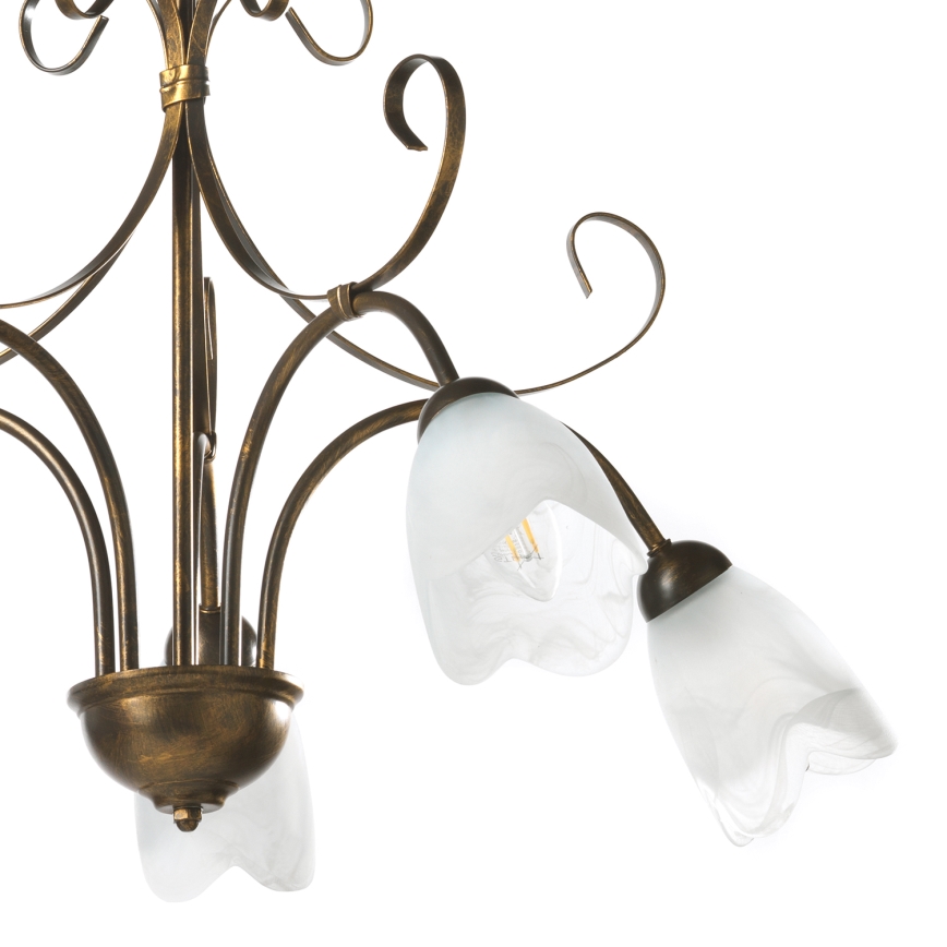 ONLI - Luster na lancu ODINO 5xE14/6W/230V