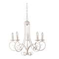 ONLI - Luster na lancu POMPEI 5xE14/6W/230V krem