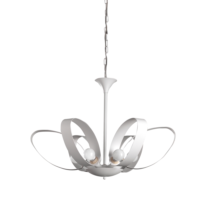 ONLI - Luster na lancu SERENA 6xE14/6W/230V bijela