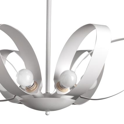 ONLI - Luster na lancu SERENA 6xE14/6W/230V bijela