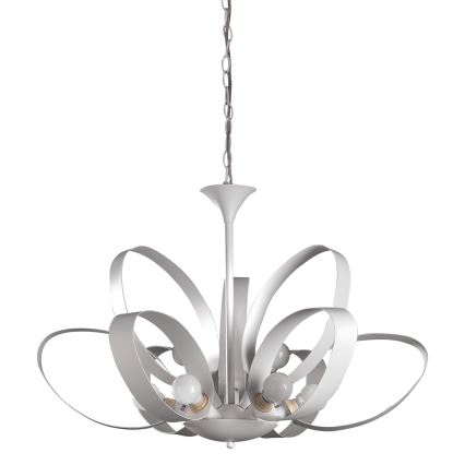 ONLI - Luster na lancu SERENA 9xE14/6W/230V bijela